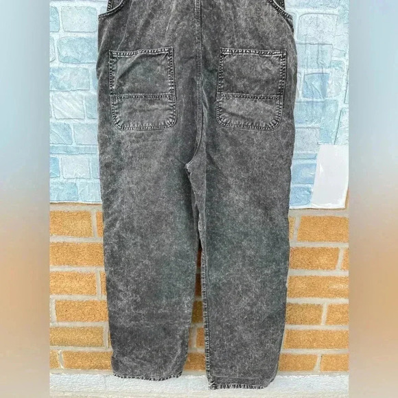 Carhartt Work In Progress acid Black Bib Double Knee Overalls large - Picture 14 of 16